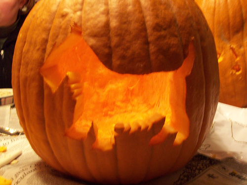 How To Carve A Dog Into Your Pumpkin